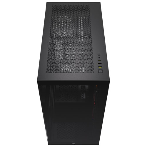 Corsair 3500X ARGB Mid-Tower ATX Computer Case - Black
