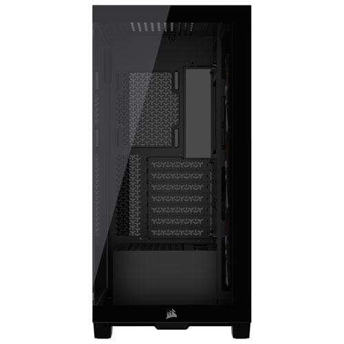 Corsair 3500X ARGB Mid-Tower ATX Computer Case - Black