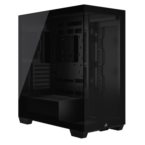 Corsair 3500X Mid-Tower ATX Computer Case - Black