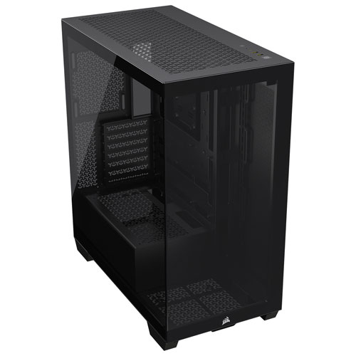 Corsair 3500X Mid-Tower ATX Computer Case - Black