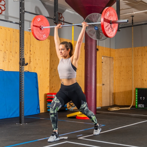 Plaque de poids de pare-chocs olympique PRISP - plaque de caoutchouc pour haltère olympique de 2 pouces avec insert en acier ; paires, ensembles et