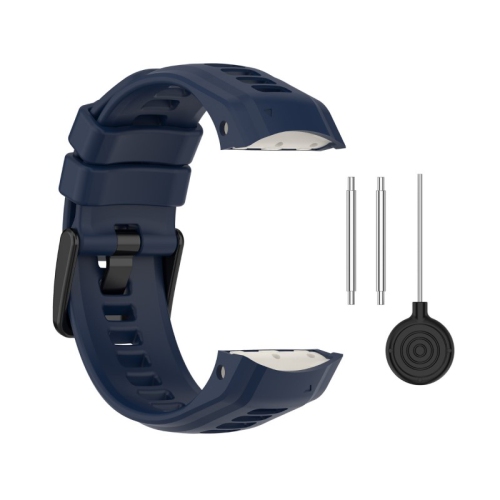 Bracelet Summit de StrapsCo pour Instinct 2S de Garmin - Bleu marine