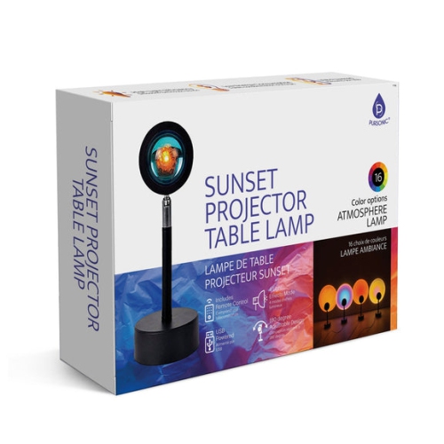 Pursonic Sunset Projector Table Lamp