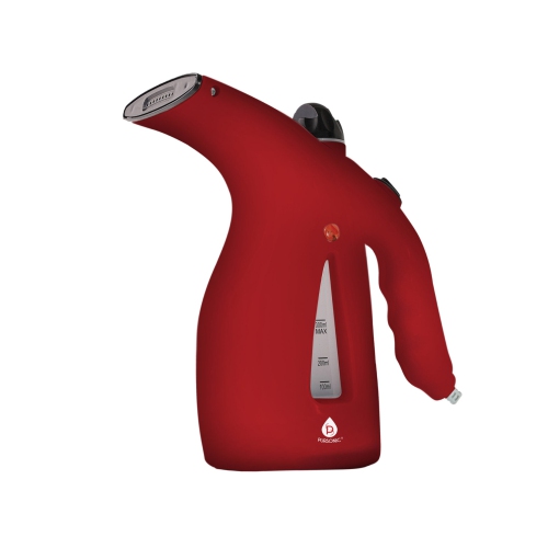Pursonic 300ml Handheld Fabric Fast 2 Minute Heat-up Powerful Travel Clothes Garment Steamer Red