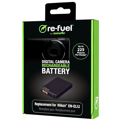 DigiPower Re-Fuel Lithium-Ion Battery for Canon Cameras