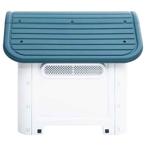 vidaXL Dog House Blue 59x75x66 cm Polypropylene