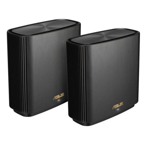 ASUS ZenWiFi XT9 AX7800 Tri-Band Wi-Fi 6 Mesh System - Black - 2 Pack