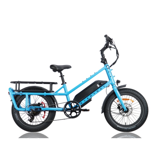 EverEasy by Everyday Step Through Electric Cargo Bike with Foldable Features Throttle Pedal Assist 500W Motor up to 72 Km range Max Speed 32 kmh Best Buy Canada