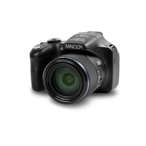 Image 1 de 5.. Appareil photo num. Mega Pixel 20 Mpx Minolta Pro Shot, zoom optique 67X, vidéo HD intégrale 1080P, carte SD 16&nbsp;Go