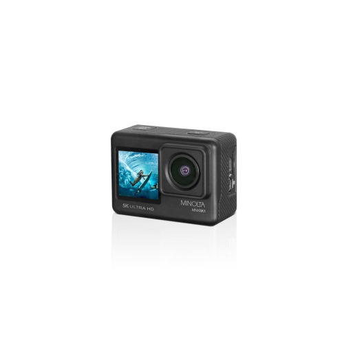 MINOLTA  Mnx5K1 5K Ultra HD, 24 Mp Action Camera Kit With Waterproof Case