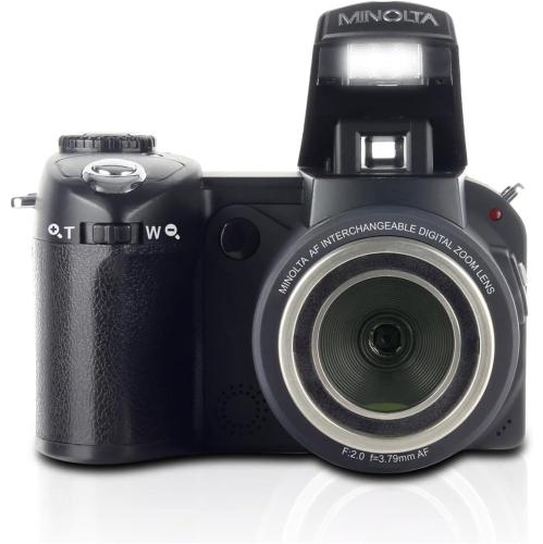 Minolta MN24Z 33 MP, 1080p HD, Digital Camera with Interchangeable Lens Kit