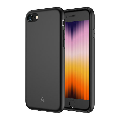 AXS Silicone Case for Apple iPhone SE /8 /7 | Black