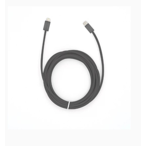 AMAZE  10 Foot USB-C to Lightning Braided Cable - In Black