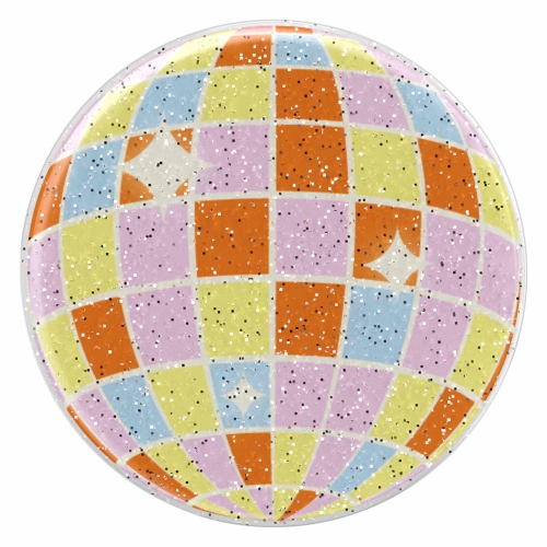 PopSockets PopGrip Glitter | Retro Disco
