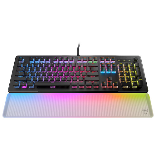 Clavier de jeu pleine grandeur à touches mécaniques optiques rétroéclairées Red Vulcan II Max de Turtle Beach - Exclusivité de Best Buy
