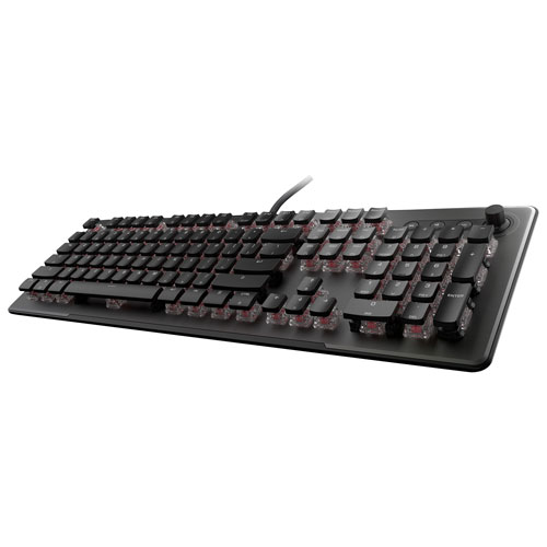 Clavier de jeu pleine grandeur à touches mécaniques optiques rétroéclairées Red Vulcan II Max de Turtle Beach - Exclusivité de Best Buy