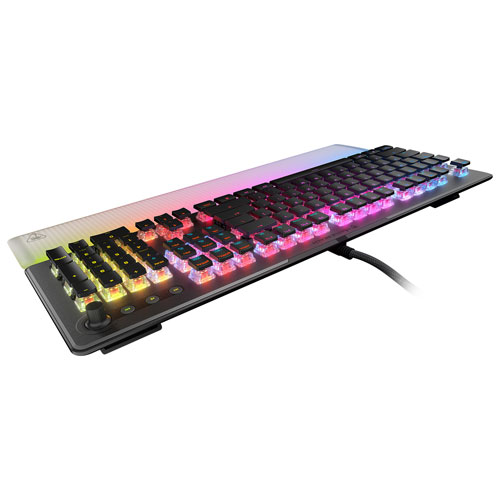 Clavier de jeu pleine grandeur à touches mécaniques optiques rétroéclairées Red Vulcan II Max de Turtle Beach - Exclusivité de Best Buy