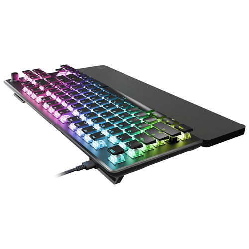 Clavier de jeu magnétique mécanique rétroéclairé sans pavé Vulcan II Pro de Turtle Beach - Exclusivité de Best Buy