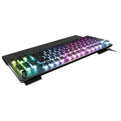 Clavier de jeu magnétique mécanique rétroéclairé sans pavé Vulcan II Pro de Turtle Beach - Exclusivité de Best Buy