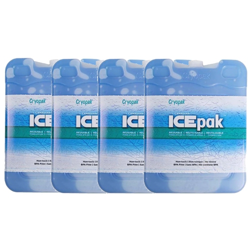 CRYOPAK  - Set Of 4 Reusable Icepak, Non-Toxic
