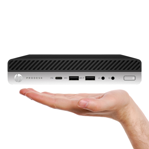 Refurbished - HP ProDesk 600 G3 Mini Windows 10 Pro Professional Desktop Computer Tiny PC (Intel Core i5 6th Gen/ 8GB DDR4 RAM/ 1TB M.2 NVMe SSD/