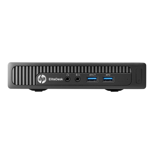 Refurbished - Business Desktop Tiny PC HP EliteDesk 800 G1 Mini Windows 10 Pro Computer, Intel Core i5 4th Gen, 8GB RAM, 512GB SSD, Wireless keyboard