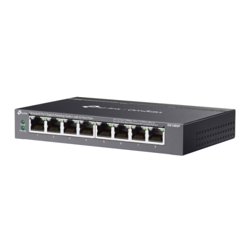 TP-Link Omada 8-Port Gigabit Desktop Switch with 8-Port PoE+