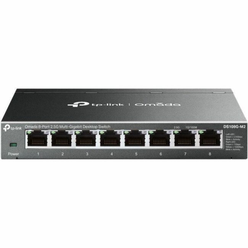 TP-Link DS108G-M2 Omada 8-Port 2.5G Multi-Gigabit Desktop Switch