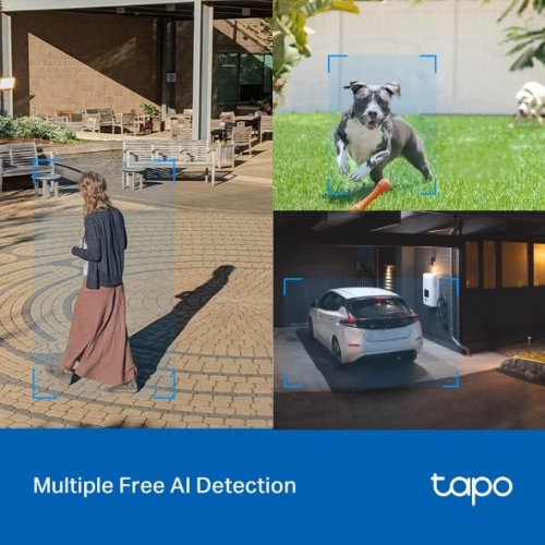 Tapo Outdoor Pan/Tilt Security Wi-Fi Camera TAPOC520WS