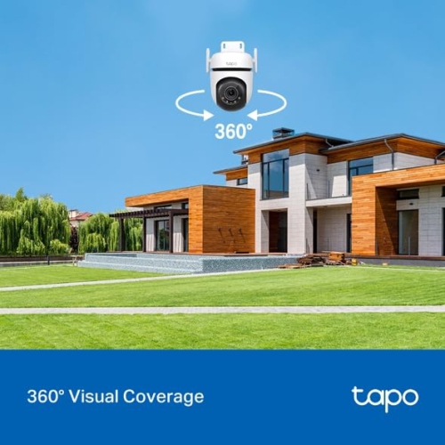 Tapo Outdoor Pan/Tilt Security Wi-Fi Camera TAPOC520WS