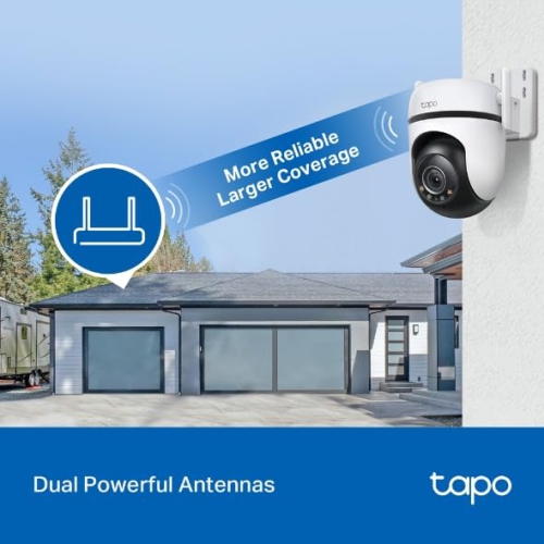 Tapo Outdoor Pan/Tilt Security Wi-Fi Camera TAPOC520WS