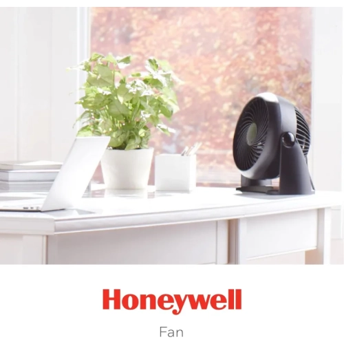 Honeywell – ventilateur de bureau/table TurboForce® POWER+, HT900C 7 po - circulateur d’air pour petite chambre - portatif, montage mural - économie