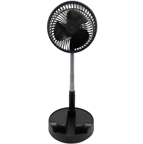 Ventilateur de bureau et de plancher portatif à 4 vitesses avec chargeur portable USB-C de Royal Sovereign