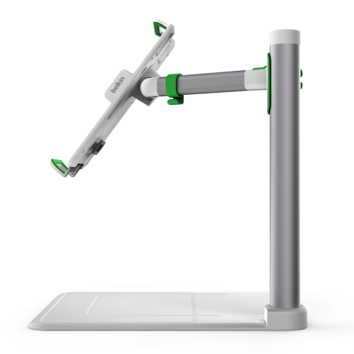 Support de projecteur portatif de 12,6 po de Belkin pour iPad Pro - Gris, vert, blanc