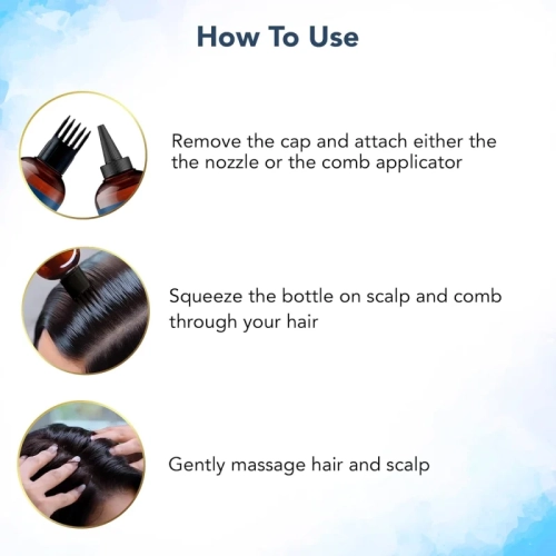 Botanic Hearth Rosemary Hair Oil with Biotin - Strengthening, Nourishing, Volumizing Formula with Jojoba Oil and Castor Oil - Non GMO Verified, 6.7