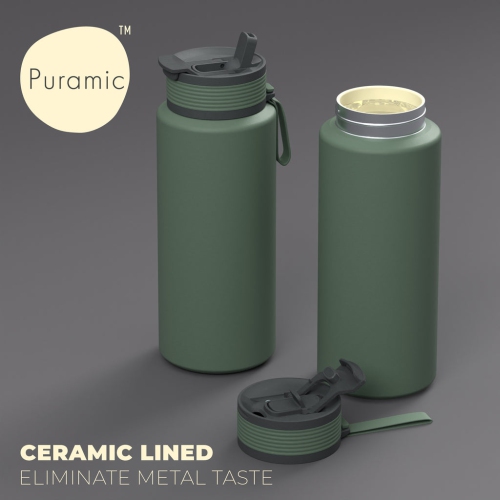 Asobu The Boulder Vacuum Insulated Tumbler- Ceramic Interior