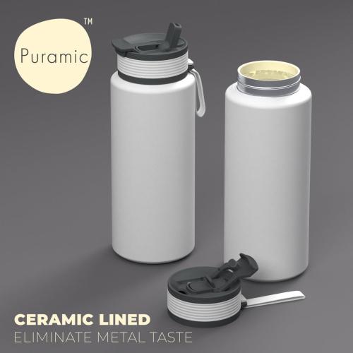 Asobu The Boulder Vacuum Insulated Tumbler- Ceramic Interior