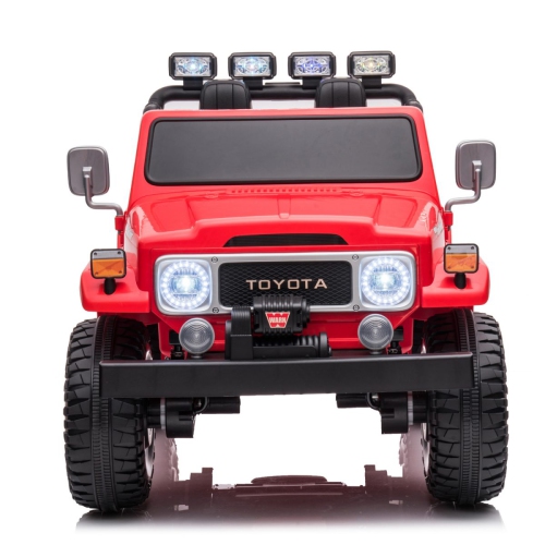 24V Toyota FJ-40 2-Seater Kids Ride-On Car 4x4 with Remote Control