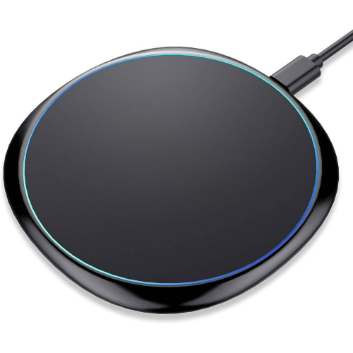 Fast Wireless Charger,15W Max Qi Charging Pad for iPhone 15 Pro Max/14 Plus/13/12 Mini/11/XR/XS/X/8, Samsung Galaxy S24/S23/S22 Ultra/S21/S20