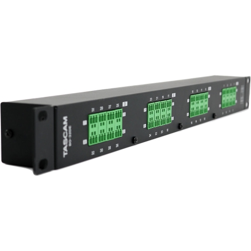 Tascam 32-Channel Euroblock to D-Sub Input Adaptor for Professional Installations