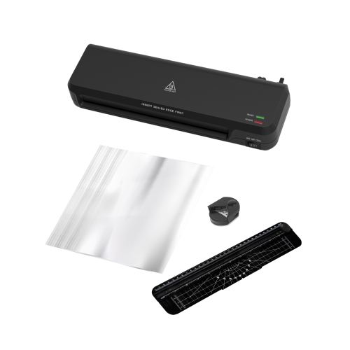 Royal Sovereign – Plastifieuse combinée de 13 po avec trousse de démarrage de 25, noir