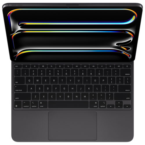 Clavier Magic Keyboard d'Apple pour iPad Pro de 13 po (M4) - Anglais - Noir