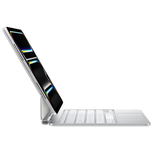 Image 1 de 5.. Clavier Magic Keyboard d'Apple pour iPad Pro de 11 po - Français - Blanc