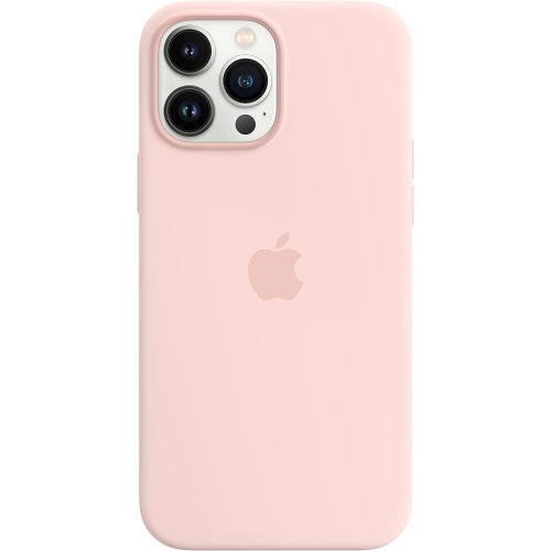 Étui en silicone avec MagSafe pour iPhone 13 Pro Max d'Apple - Rose craie