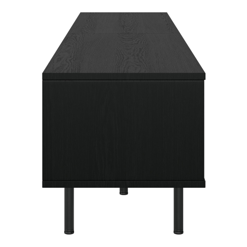 Amber & Emily Vignette Modular Media Console TV Stand, for most TVs up to 110" with Open and Closed Storage