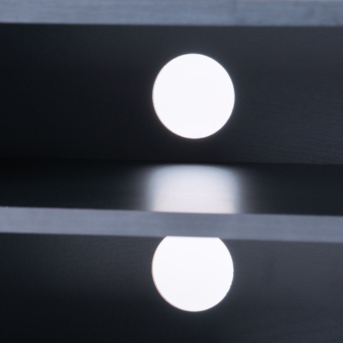 Amber & Emily Vignette Modular Media Console TV Stand, for most TVs up to 110" with Open and Closed Storage