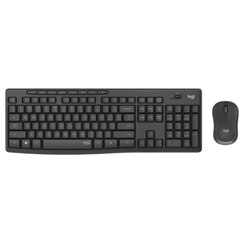 Refurbished Logitech MK295 Silent Wireless Keyboard and Mouse Combo - Graphite