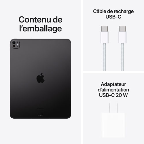Apple iPad Pro 13" 256GB with Wi-Fi & 5G (7th Generation) - Space Black