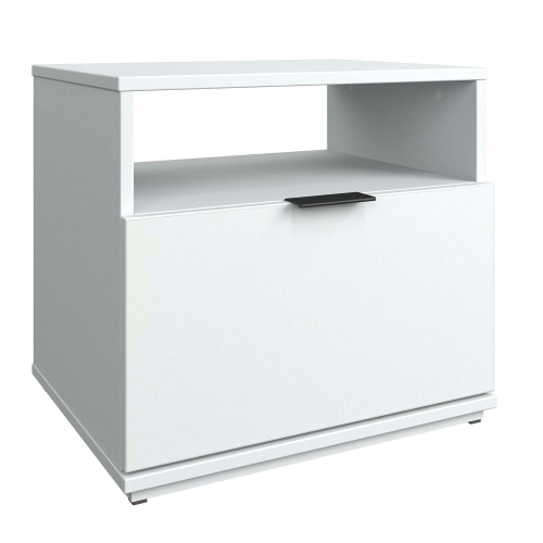SUA-V - Ashton Thermally Fused Laminate Nightstand, White