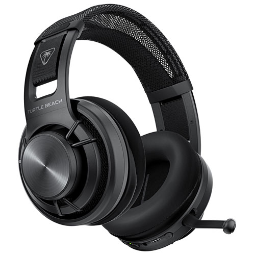 Image 2 of 12.. Turtle Beach Atlas Air Wireless Gaming Headset for PC/PlayStation - Black - Only at Best Buy